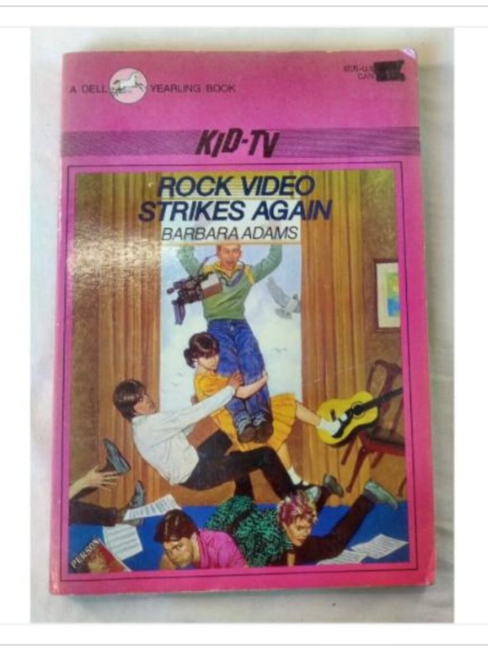 Kid-TV Rock Video Strikes Again Yearling Book 1986 PB